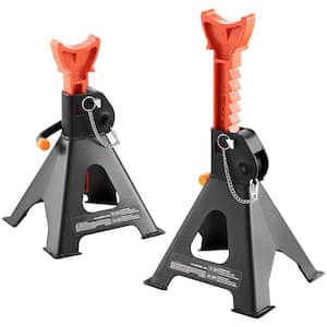 Jack Stands, 3-Ton (6,000 lbs.) Capacity Car Jack Stands Double Locking, 10.8-16.3 in. Adjustable Height for lifting SUV