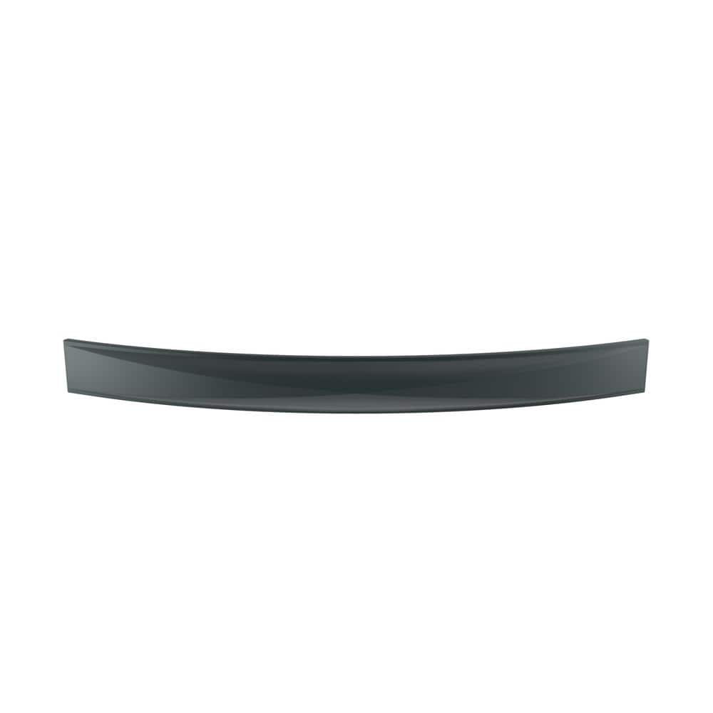Matte Black Modern Arch Cabinet Pull with Mounting Hardware