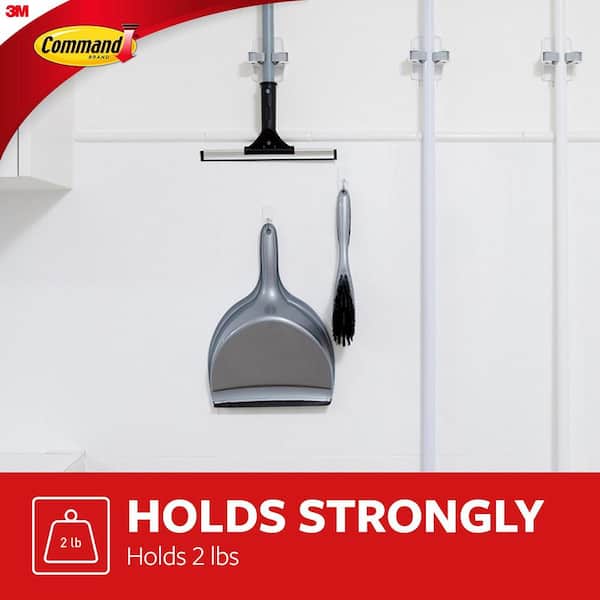 Command™ Outdoor Stainless Steel Wire Hooks