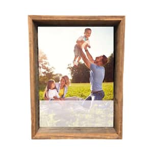 Victoria 16 in. W. x 20 in. Weathered Gray Picture Frame