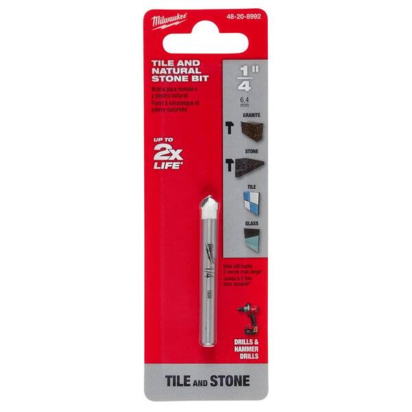 Milwaukee 1/4 in. Carbide Tipped Drill 