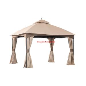 Turnberry Replacement Mosquito Netting for 10 ft. x 12 ft. Soft Top Gazebo