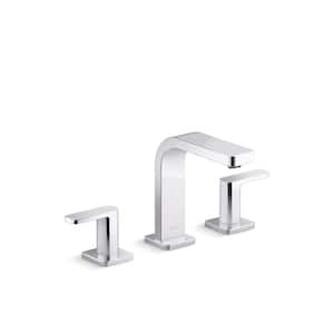 Parallel Widespread 1.0 GPM Bathroom Faucet in Vibrant Titanium