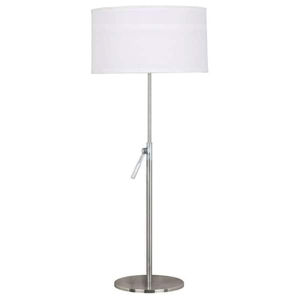 Kenroy Home Propel 36 in. Brushed Steel Adjustable Table Lamp