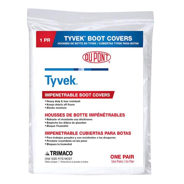 DuPont Tyvek POBA CAT III Protective Safety Boot Shoe Covers Coveralls One Size