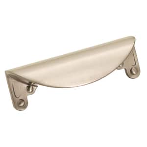 Inspirations 3 in (76 mm) Center-to-Center Satin Nickel Cabinet Cup Pull