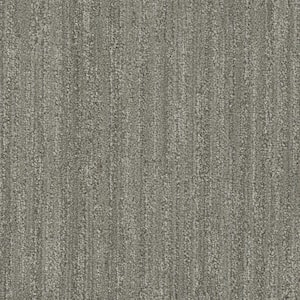 High Castle - Command - Gray 45 oz. SD Polyester Pattern Installed Carpet