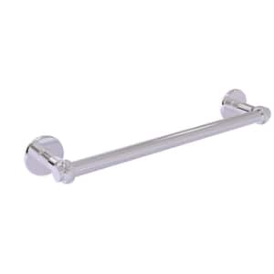 Continental Collection 36 in. Towel Bar with Twist Detail in Polished Chrome