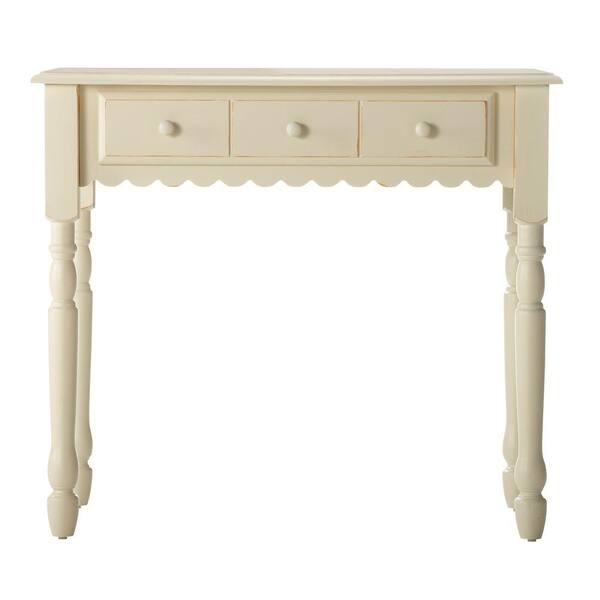 Home Decorators Collection 34 in. W x 19 in. D Vanity Cabinet Only in Antique Ivory
