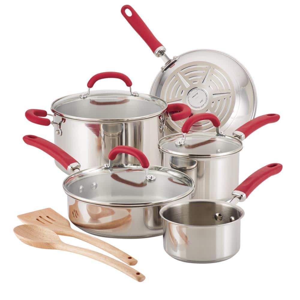 This best-selling cookware set fits into even the smallest kitchen  cabinets, thanks to its removable handles