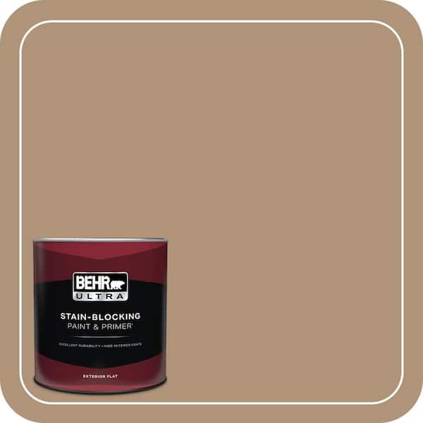 BEHR ULTRA 1 qt. Home Decorators Collection #HDC-NT-22 Nomadic Flat Exterior Paint & Primer