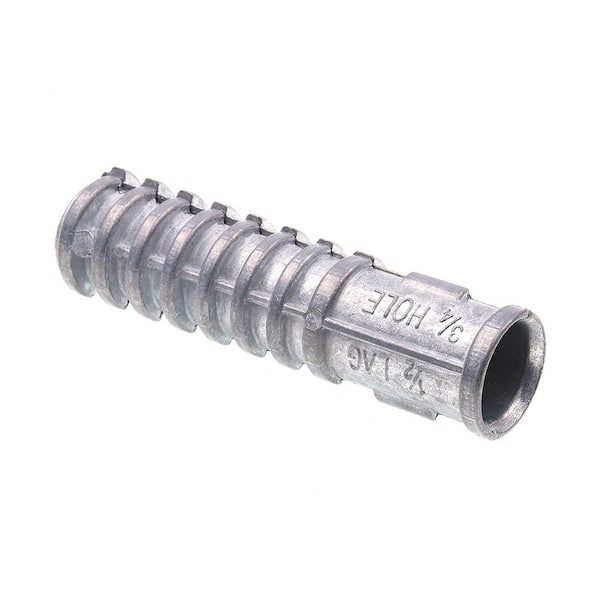 PrimeLine 1/2 in. x 3 in. Zinc Alloy Long Lag Shields (10Pack