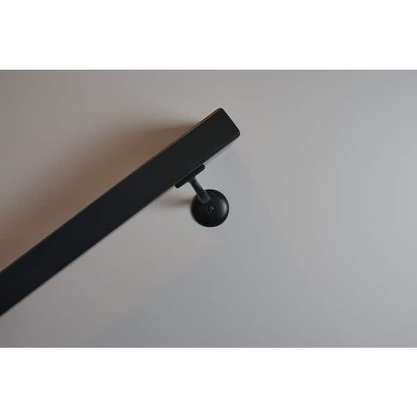 HICKORY HARDWARE Hand Rail Brackets Collection Handrail Bracket 3-3/16 in. Oil-Rubbed Bronze Finish (10-Pack)