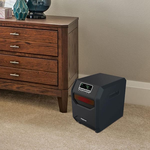 Lifesmart 1500-Watt 4 Electric Portable Infrared Heater with Remote  817223017735