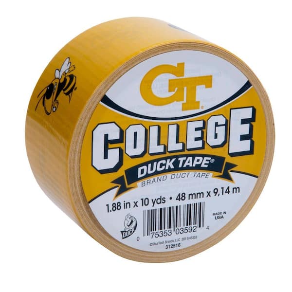 Duck College 1-7/8 in. x 30 ft. Georgia Tech Duct Tape (6-Pack)