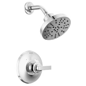 Tetra 1-Handle Wall-Mount Shower Trim Kit in Lumicoat Chrome (Valve Not Included)