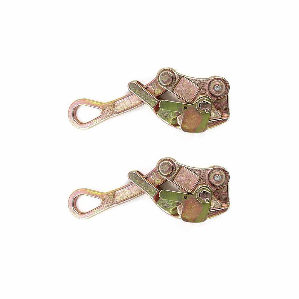 2-Pack Cable Grip Steel Rope Jaw Puller for Wire Rope Max Load 4408 lbs. Alloy Steel Durable Safety Clamp price history on PriceWatchPro