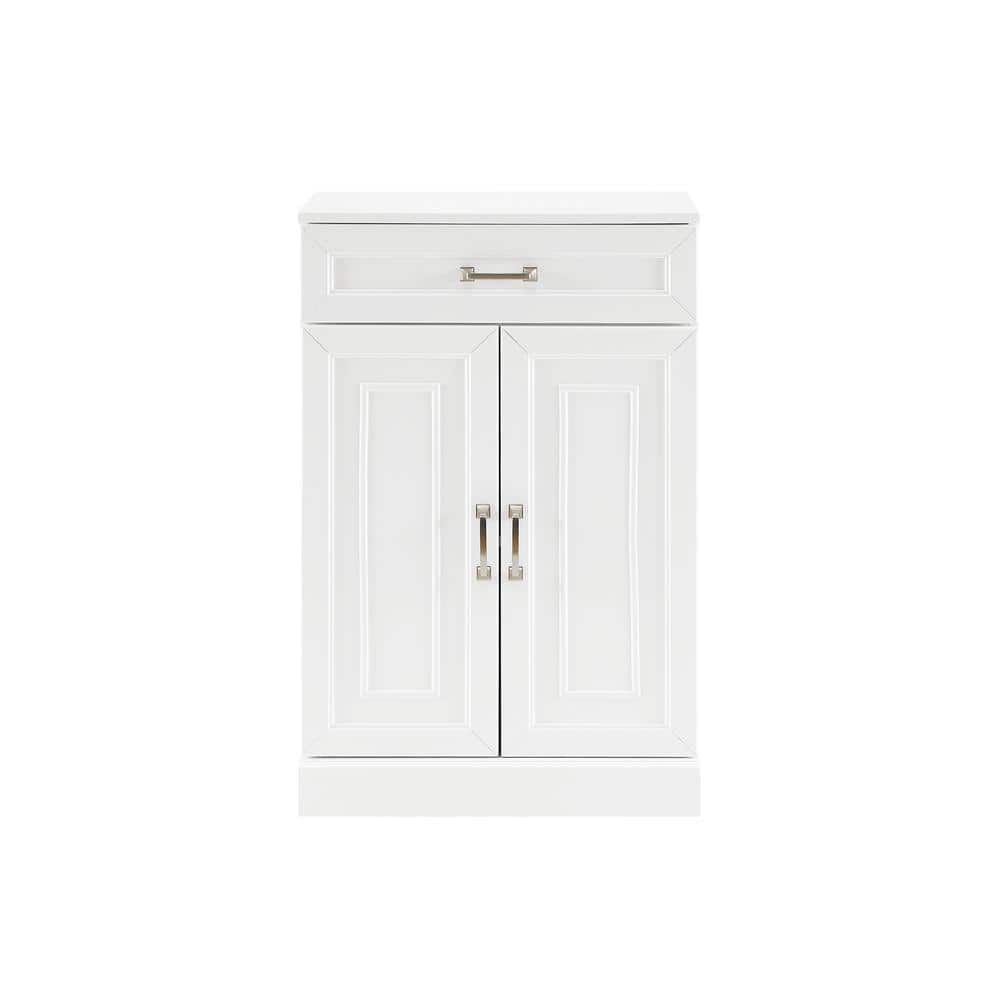 White Birch Accent Cabinet with Adjustable Shelving