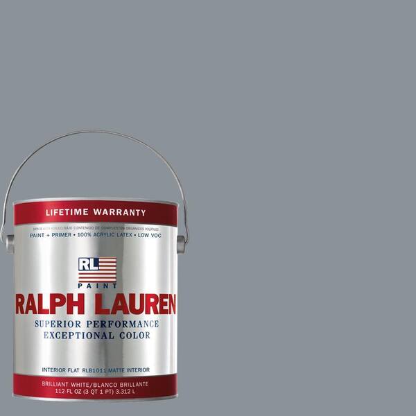 Ralph Lauren 1-gal. Tracery Gray Flat Interior Paint