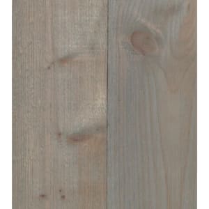 3/8 in. x 5-1/2 in. x 4 Ft. Pine Weathered Barn Wood Boards Gray Planking (2 boxes per Carton)