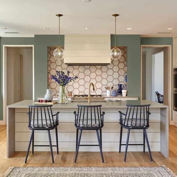 BEHR PRO 1 gal. #ICC-87 Rosemary Sprig Semi-Gloss Interior