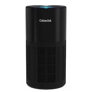 1650 sq. ft. H14 Tower Air Purifier in Black with Timer, Sleep Mode and Child Lock