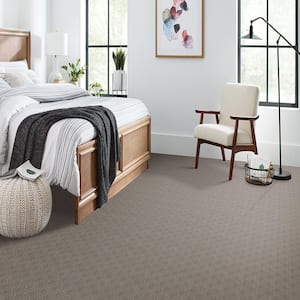 Pure - Dreamland - Gray 38 oz. Triexta Pattern Installed Carpet