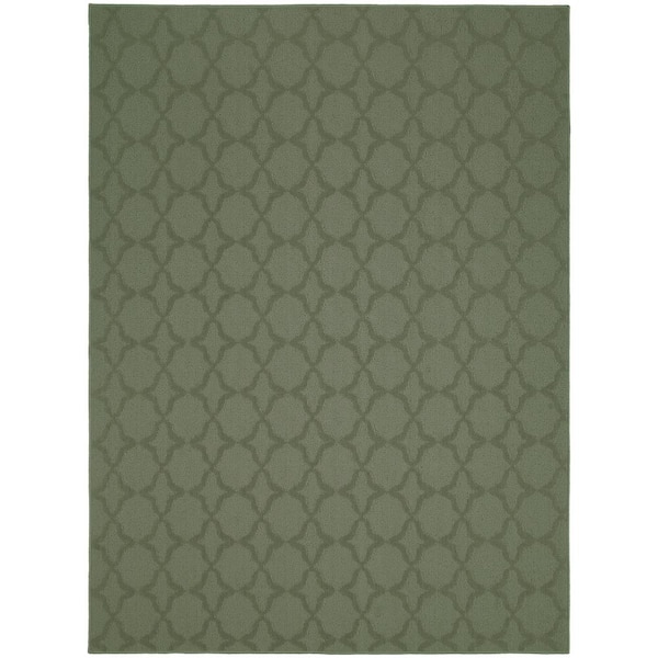 Garland Rug Sparta Sage 7 ft. 6 in. x 9 ft. 6 in. Area Rug