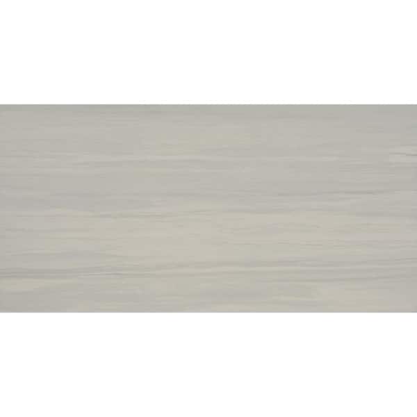 EMSER TILE Ciudad Ash 11.81 in. x 23.62 in. Matte Stone Look Ceramic Floor & Wall Tile (19.35 sq. ft./Case)
