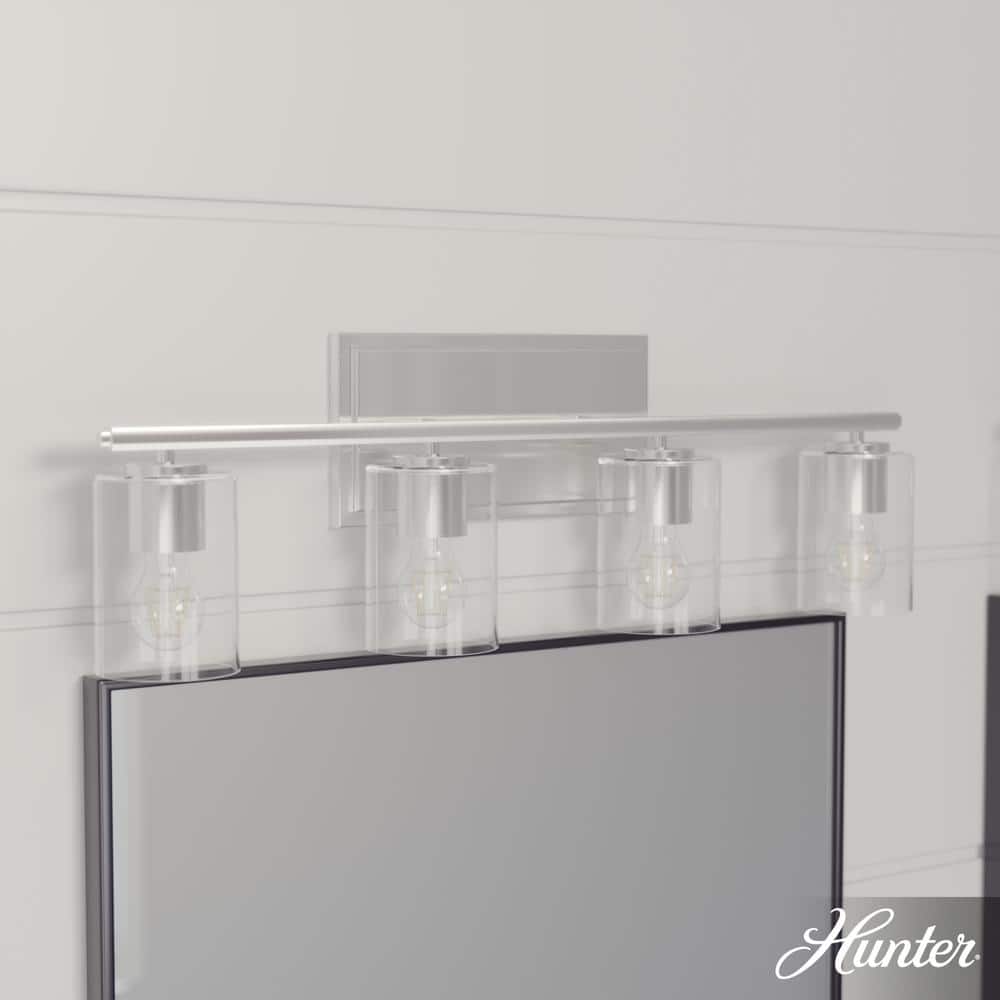 Kerrison 30" Brushed Nickel 4-Light Vanity Fixture