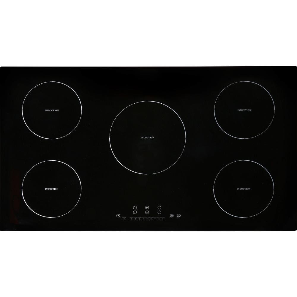 5 Burners Electric Cooktop 36 in. Built-In Magnetic Cooktop 9200W,Induction Stove Top, 9 Heating Level, Touch Control price history on PriceWatchPro