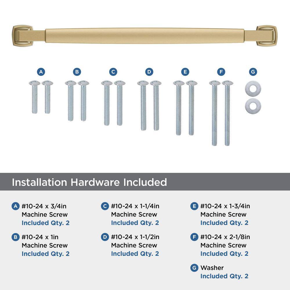 Champagne Bronze 12-Inch Stature Appliance Pull