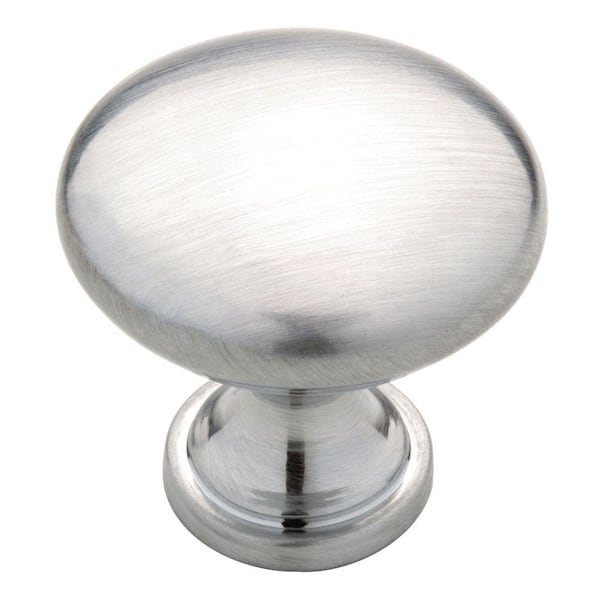 Liberty Classic Round 1-1/4 in. (32mm) Satin Chrome Hollow Cabinet Knob