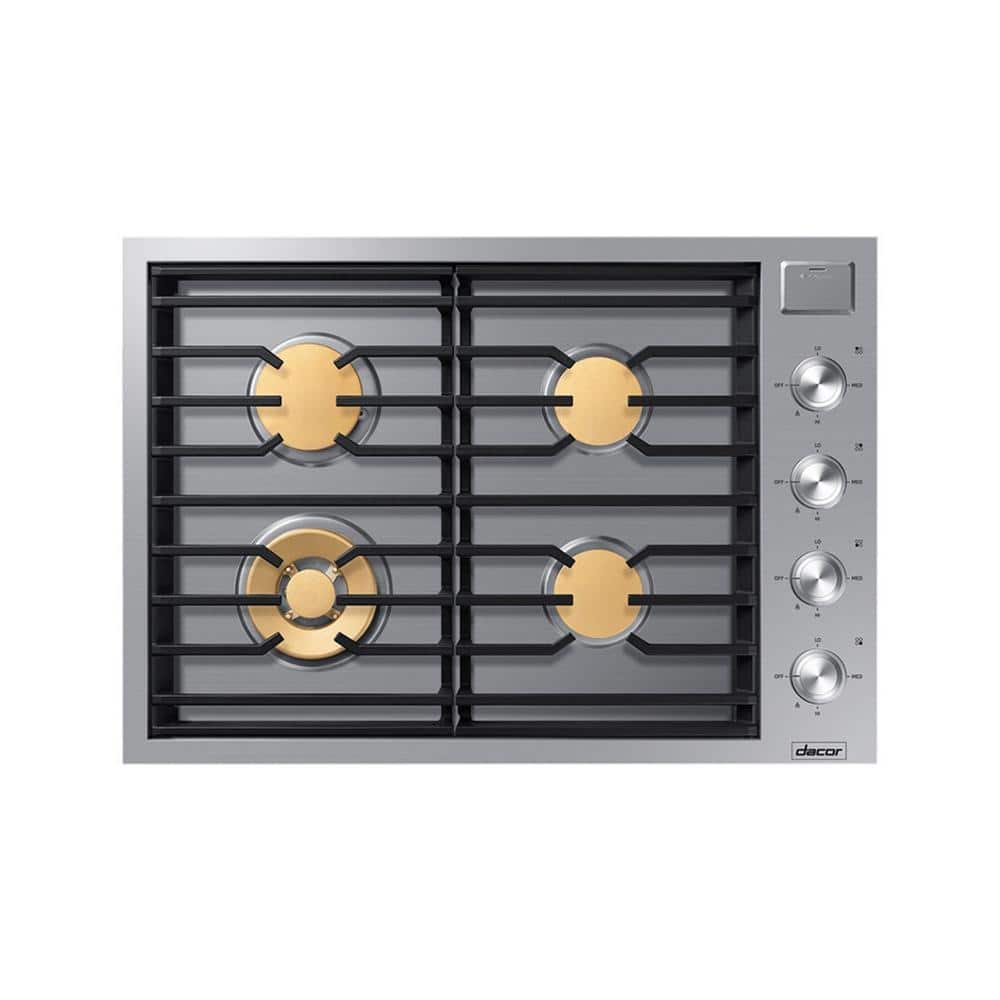 Modernist 30 in. Gas Cooktop in Stainless Steel with 4 Burners price history on PriceWatchPro