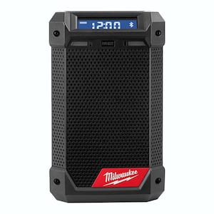 M12 12-Volt Lithium-Ion Cordless Bluetooth/AM/FM Jobsite Radio with Charger