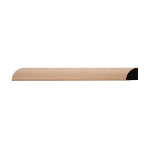 Ekena Millwork WM108 0.5 in. D x 0.5 in. W x 6 in. L Wood (Cherry) Quarter Round Sample