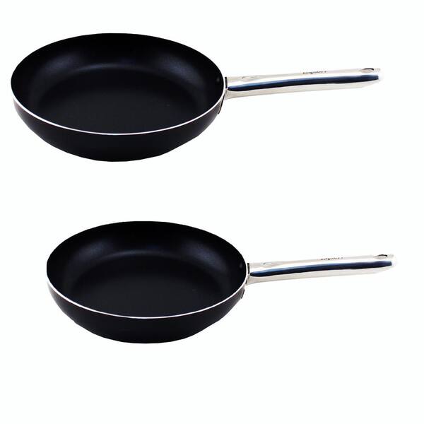 BergHOFF EarthChef Boreal 2-Piece Aluminum Frying Pan Set with Non-Stick Coating