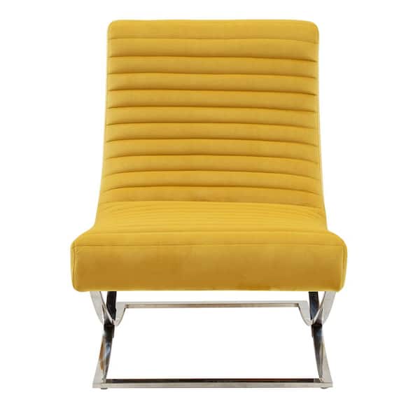 SAFAVIEH Ramsay Yellow Accent Chair