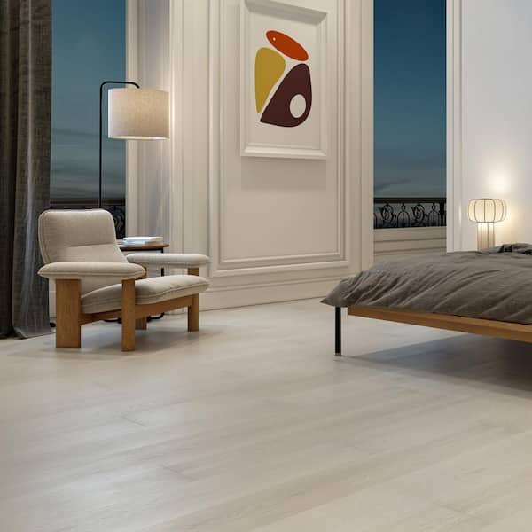 Hansen XL Ash 28MIL x 9 in. W x 72 in. L Click Lock Waterproof Luxury Vinyl Plank Flooring Tile (18 sqft/case)