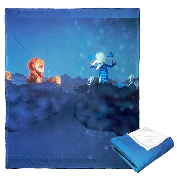 THE NORTHWEST GROUP Wb Year Without A Santa Claus Brotherly Quarrel Silk Touch Multi-Colored Throw