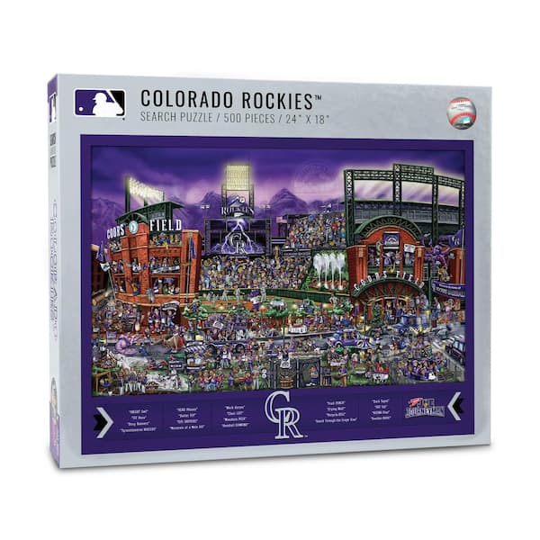 YouTheFan MLB Colorado Rockies Joe Journeyman Puzzle