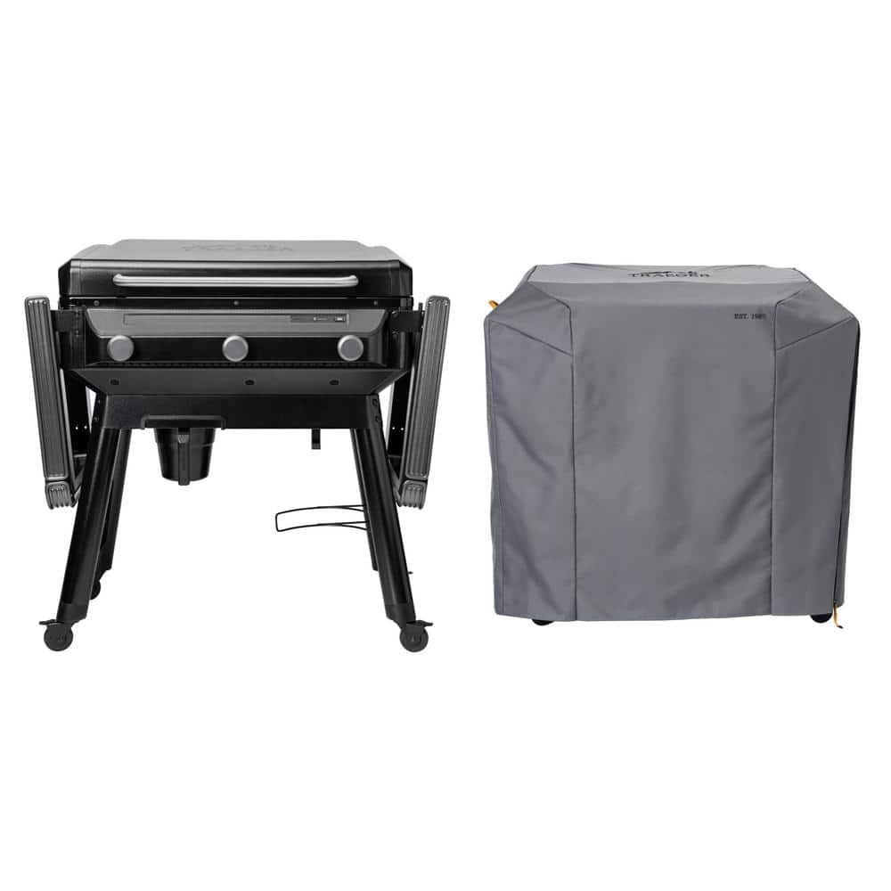 Traeger Flatrock Flat Top Grill with Cover HD0055 The Home Depot