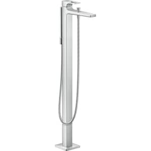 Metropol Single-Handle Freestanding Tub Faucet with Hand Shower in Chrome