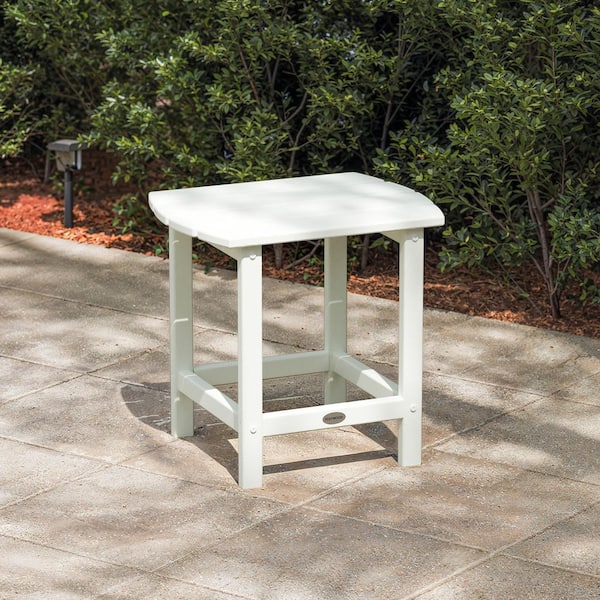 Seabrook 18" Side Table in White