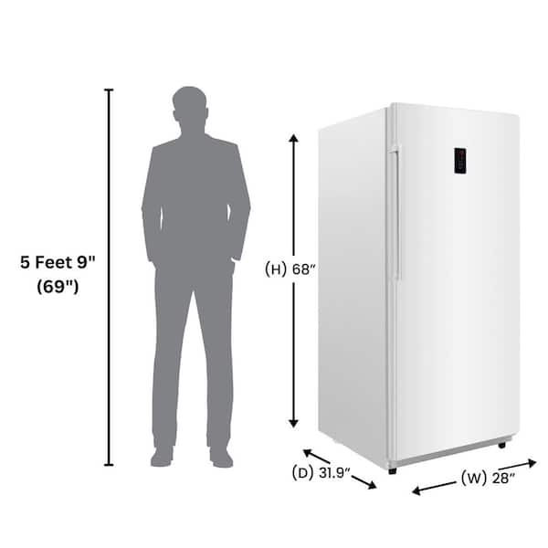 ConServ 17 cu. ft. Convertible UpRight Freezer/Refrigerator Garage