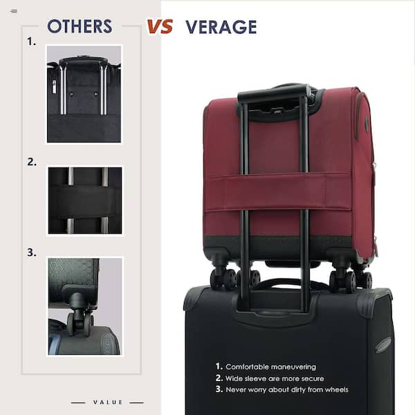 Verage Hamburg 59 Cms Red Cabin Carry On Soft Suitcase Luggage Bag  Expandable Cabin Suitcase 4 Wheels - 20 inch Red - Price in India |  Flipkart.com