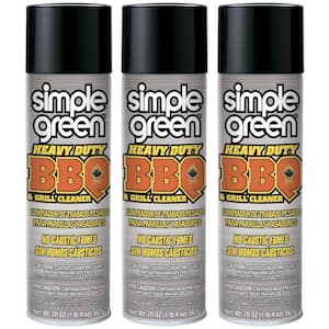 20 oz. Heavy-Duty Aerosol BBQ and Grill Cleaner (3-Pack)