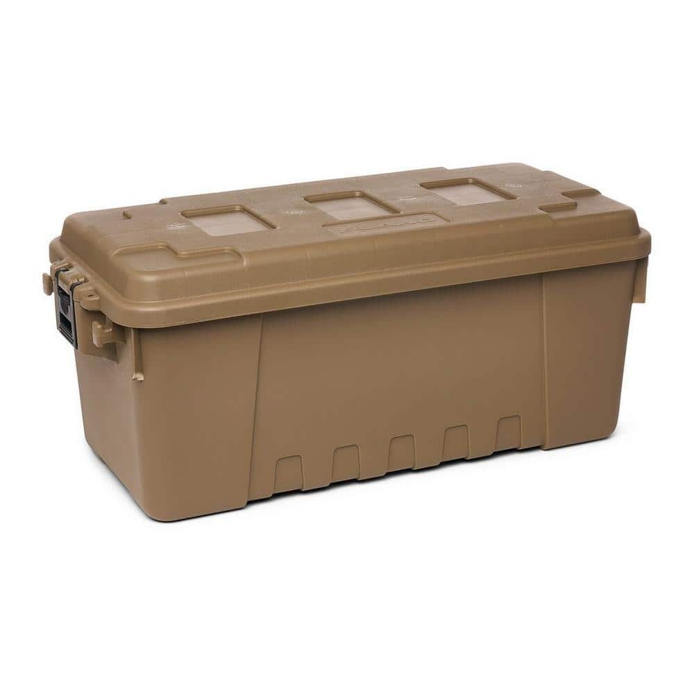 Plano 17 gal. Storage Box in Desert Tan PLAT17DTE - The Home Depot