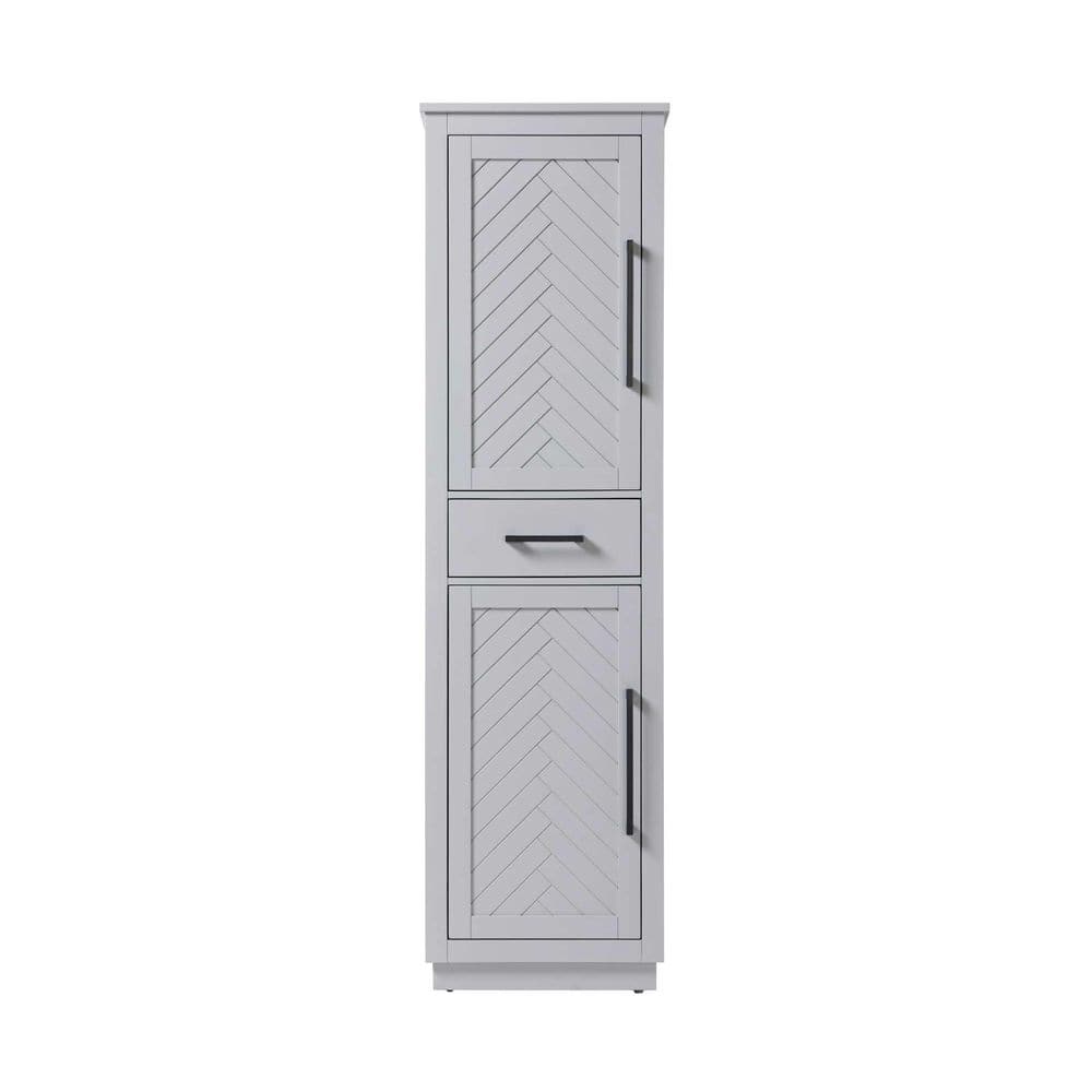 20 in. W x 18 in. D x 72 in. H Gray Freestanding Linen Cabinet price history on PriceWatchPro