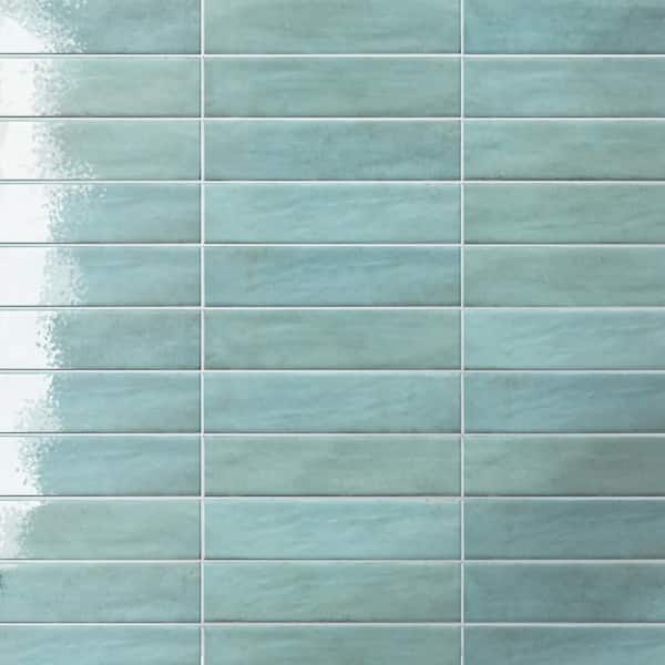 Tribeca Studio Watercolor 2 in. x 10 in. Porcelain Wall Tile (5.38 sq. ft./Case))